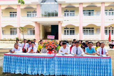 MỘT SỐ HÌNH ẢNH THẦY VÀ TRÒ TRƯỜNG THCS NGUYỄN ĐÌNH CHIỂU KHAI GIẢNG NĂM HỌC MỚI 2025-2026